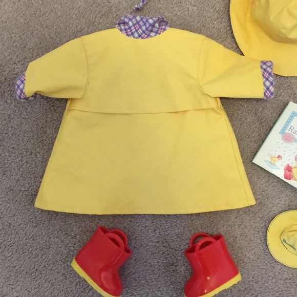 🇺🇸 American Girl Raincoat Gollosh Set - Picture 4 of 7